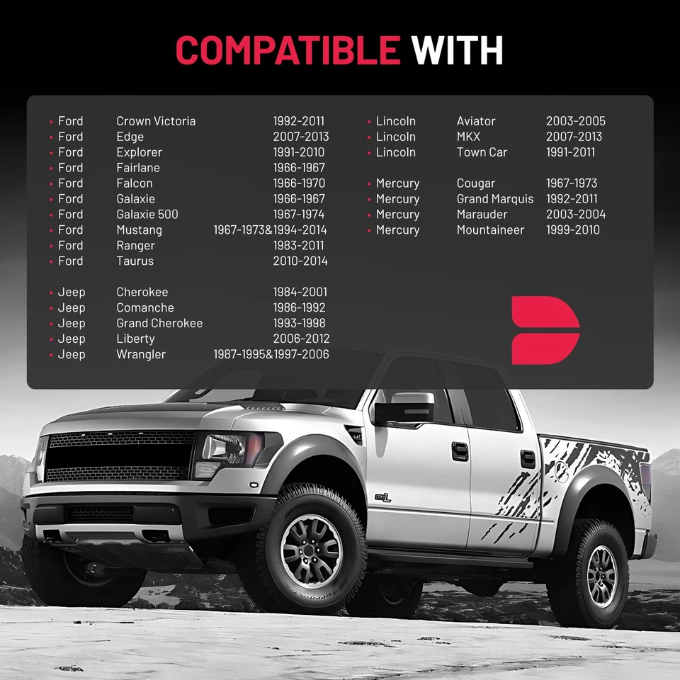 Set2 2" 5x4.5 5x114.3mm Wheel Spacers 82.5mm For Mercury Grand Marquis 1992-2011 Foto 3 de 4