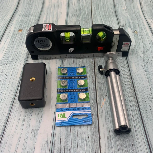 Laser Level with Tripod | Multipurpose Line Level Tool for DIY & Home Projects