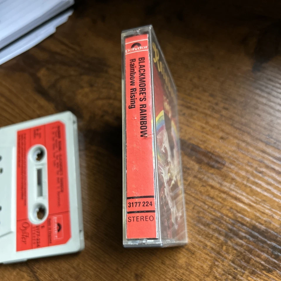 Rainbow Rising - Oyster 3177-224 Cassette tape Album excellent condition tested - Image 4 of 4