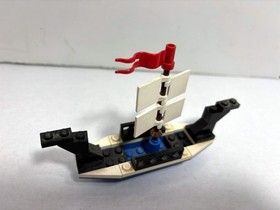 LEGO Castle: King's Oarsmen 6017 (1987) + Viking Voyager 6049 Vintage