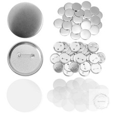 300 pcs 58mm/2.28 inch Button Maker Supplies, 58mm Button Supplies Parts, Approx