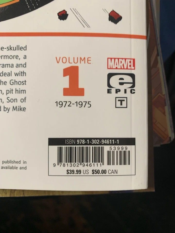 GHOST RIDER EPIC COLLECTION VOL 1 HELL ON WHEELS TPB Marvel Comics 2022 HTF OOP  - Image 3 of 4