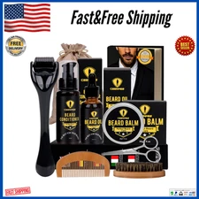 The Beard Club Advanced Growth Kit Healthy Full Hair Men Grooms Oil Serum Boosts