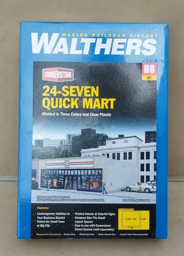 Walthers 3477 24-Seven Quick Mart Kit