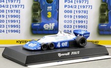 Kyosho 1/64 Tyrrell Formula One Collection P34/2 F1 1977 No.4 P.Depailler ELF