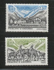 Europa 1986 - ANDORRE 348/9- Neuf** sans charnière - 70H/