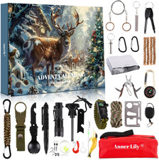 Survival Advent Calendar 2026 Men - 24 Days Xmas Countdown GIF for Teen Boy