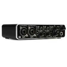 Behringer U-Phoria UMC204HD USB Audio Interface 24-bit/192kHz, 2-in/4-out