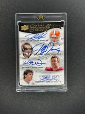 ANDERSON GARCIA WARNER CROYLE 2008 Upper Deck Exquisite Auto Signatures /10