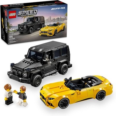 LEGO Speed Champions Mercedes-AMG G 63 & Mercedes-AMG SL 63 F1 Toy