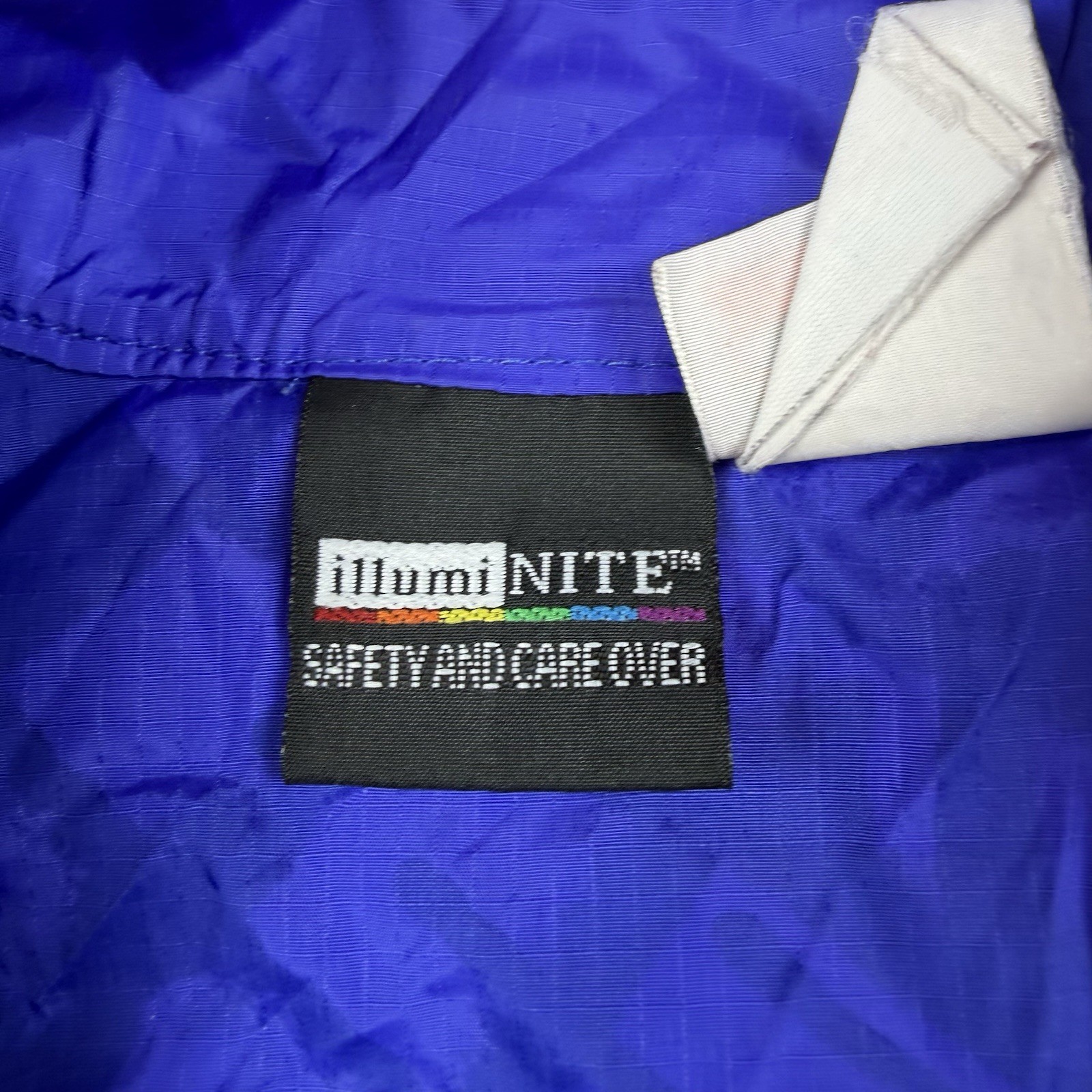 IN SPORT For Women Blue illumiNITE Reflective Windbreaker Jacket Coat 
