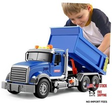 Toddler Trucks Toys for Boys Age 3-5,Big Dump Truck with Lights and dump truck
