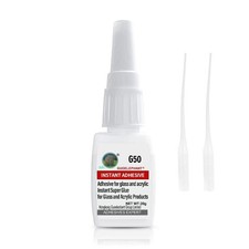 Super Glue for Glass Instantly Strong Adhesive for GlassAcrylicGlassesCrystal...