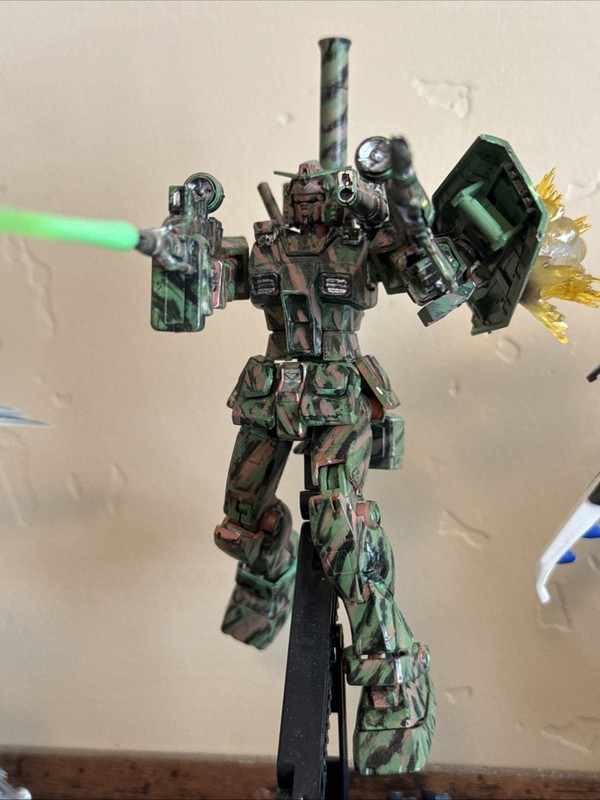 Custom HG Gunpla - Camo Rocket Launcher