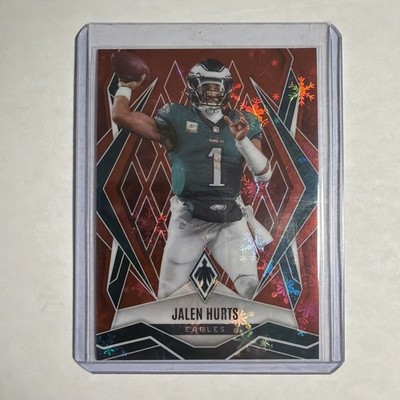 2025 Panini Phoenix - Jalen Hurts #95 Red Winter Prizm /399 Philadelphia Eagles!