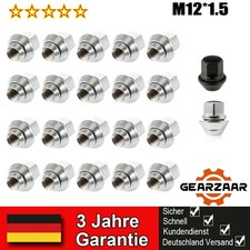 20X Radmuttern Kegelbund Mutter Mondeo M12x1,5 Für Ford Alufelgen Fiesta 1