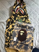 Bape Ape Shark Hoodie M 436974