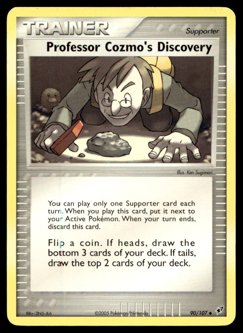 EX-NM Deoxys Professor Cozmo's Discovery Uncommon 90/107 2005 Pokemon TCG