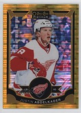 2015-16 O-Pee-Chee Platinum Seismic Gold 41/50 Justin Abdelkader #96 01u2
