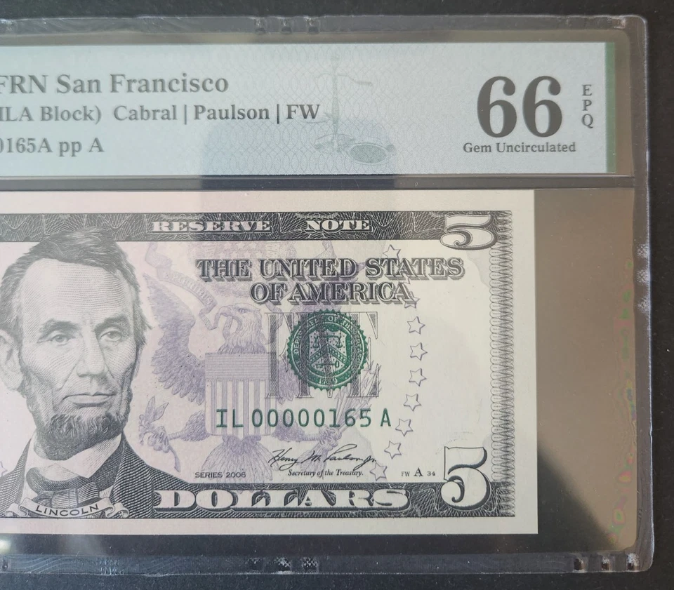 Matched $5 And $10 FRN LOW serial numbers - Image 2 of 4
