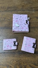 Sanrio 2005 Hello Kitty Vinyl Wallet Photo Album Collection Sanrio 2005 Hello Kitty Vinyl Wallet Photo Album Collection