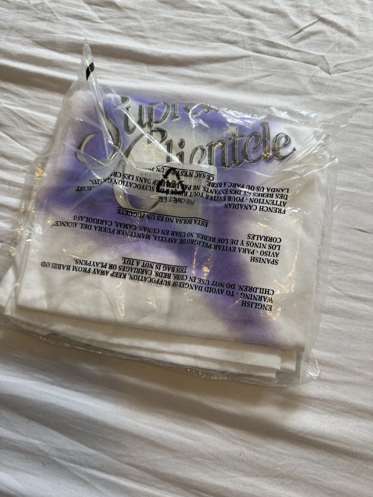 T shirt Supreme Clientèle Supreme Blanc Taille XL Neuf Ghostface Wu Tang FW2020