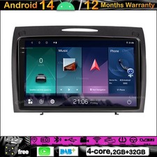 9"Android 14 Autoradio Carplay GPS SAT Navi DAB For Mercedes SLK Klasse R171 9"Android 14 Autoradio Carplay GPS SAT Navi DAB For Mercedes SLK Klasse R171