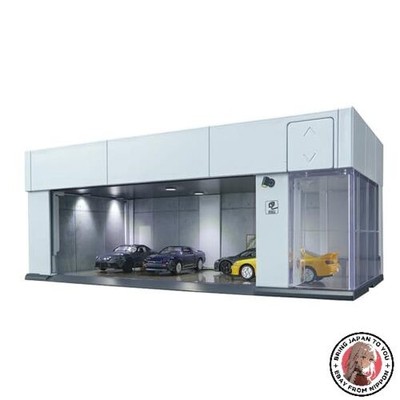 NEU Takara Tomy Tomica Premium Tomica Garage Silver White Standard Edition