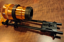 sankor anamorphic lens adapter W with clamp, rails and camera lens adapter