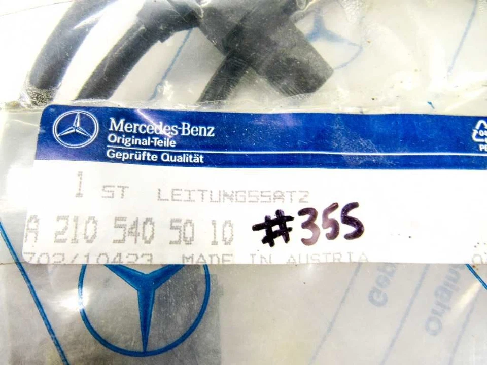 Sensor de desgaste de pastillas de freno delanteras 98-03 mercedes w210 e320 4matic 2105405010 Foto 2 de 4