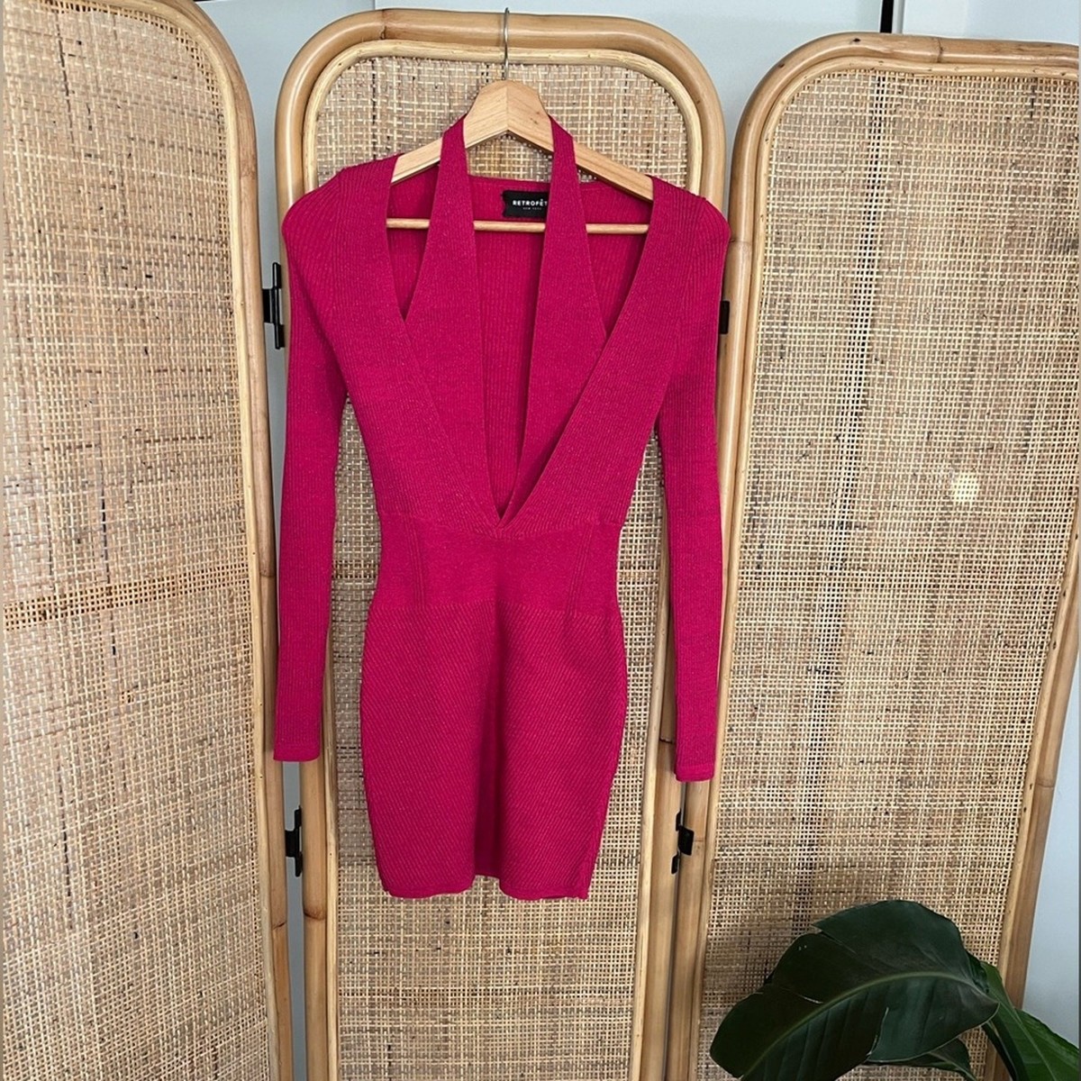 Retrofete Pink Knit Mini Sample Dress NWOT | eBay Retrofete Pink Knit Mini Sample Dress NWOT | eBay