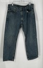 Levi's Mens 559 Blue Denim Medium Wash Straight Leg Jeans Size 36X30 — photo 1