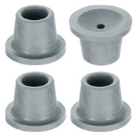 "4Pcs 1\" Id ErsatzfüßE FüR Duschstuhl Badesitz, Grau"