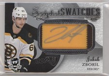 2018-19 Upper Deck The Cup Scripted Swatches /35 Jakub Zboril #SW-JZ Auto r7d