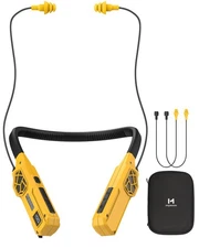 MIPEACE Neckband Bluetooth Headphones, 2-in-1 Around The Neck Work