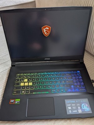 VHB Gaming Laptop | MSI Katana 17AI WIE NEU 32GB RAM | Ryzen 7 RTX 4070 1TB SSD