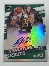 2021-22 Donruss Mark Eaton Signature Series SS-MET JAZZ Auto Signed Autograph