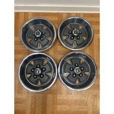 1970-1973 Ford Mustang Mach 1 Hubcaps Wheel Covers Set Of 4 Vintage Pony 14 Mag