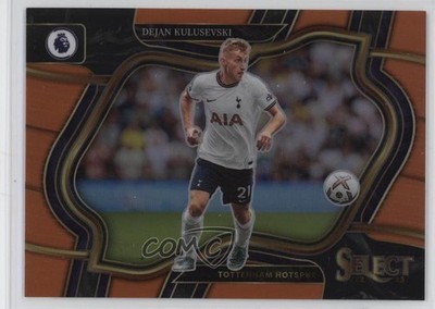 2022-23 Select Premier League Field Level Orange Prizm /75 Dejan Kulusevski 17gc