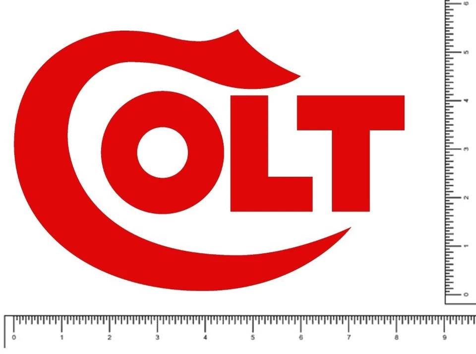 Colt Firearms Die Cut Sticker 8" x 5" Pick your color 1776 - Image 4 of 4