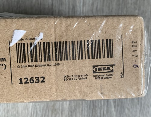 IKEA "BURFJORD" solid oak furniture legs set of 4 NEW 3 7/8” 10cm Sofa Bed Couch - Picture 3 of 5