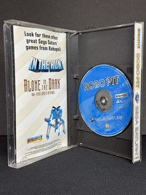 Robo Pit (Sega Saturn, 1996) complete RARE CIB VINTAGE