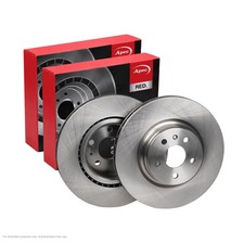 Image of 2x APEC Front Brake Discs For TESLA MODEL S 85 2012-16 DSK3332 270kW/367HP/cc