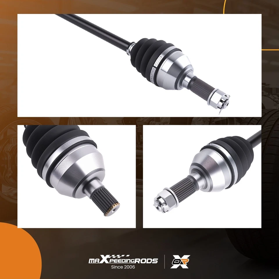 Front L/R CV Axle for Can-Am Maverick X3 72", Turbo R RR XRS XMR XRC, 705402048 - Image 3 of 4