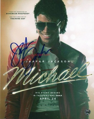 MICHAEL JACKSON MOVIE - JAAFAR Autographed Signed 8x10 Reprint
