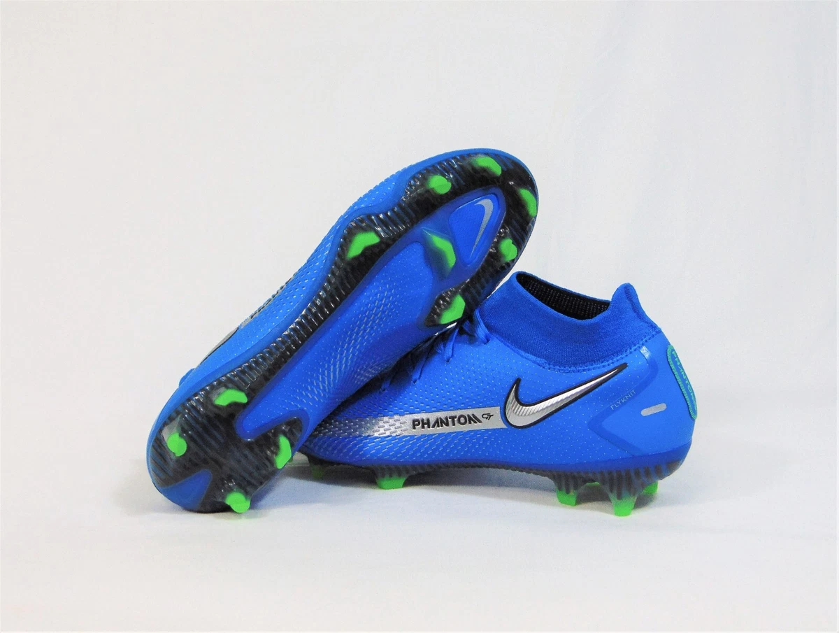 Nike Phantom GT Elite DF FG ACC Flyknit Soccer Cleat Sz 7.5 NEW CW6589 401 RARE