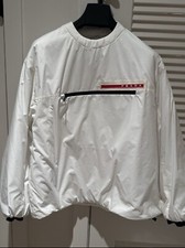 prada Shoulder Zip Puffer Linea Rossa 2.5k