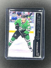 2021-22 Upper Deck Series 2 Two Jacob Peterson Young Guns Rookie RC #492