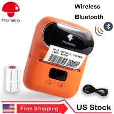 Phomemo M110 Bluetooth Thermal Label Maker Wireless Portable Printer Machine lot