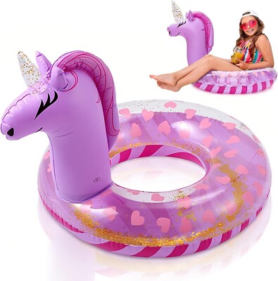 Großer aufblasbarer Einhornpool schwimmender Inflation Schwimmring schwimmender Pool